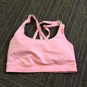 pink energy bra